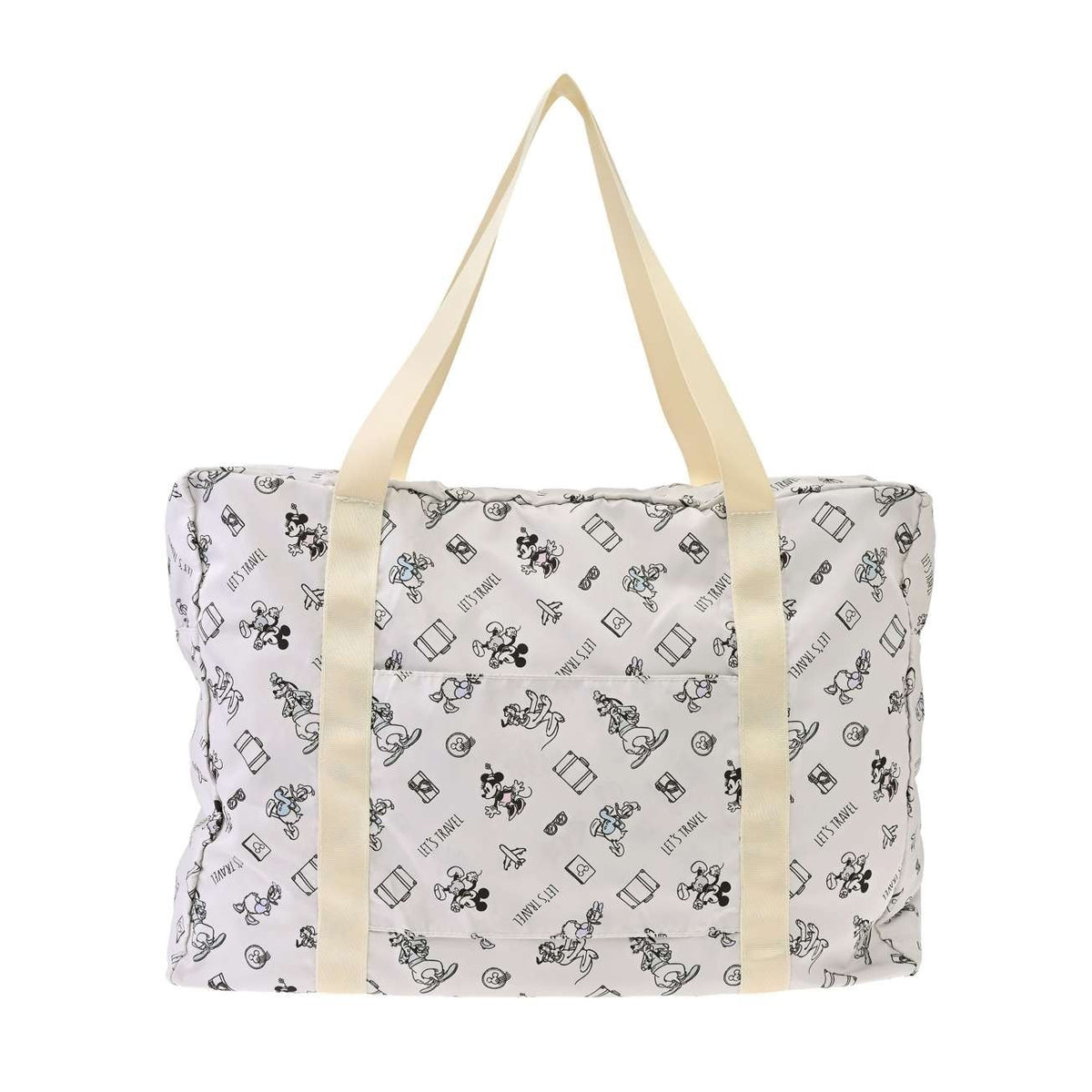 Japan Tokyo Disney Store Mickey Tote Bag Foldable Pocketable Magical Travel