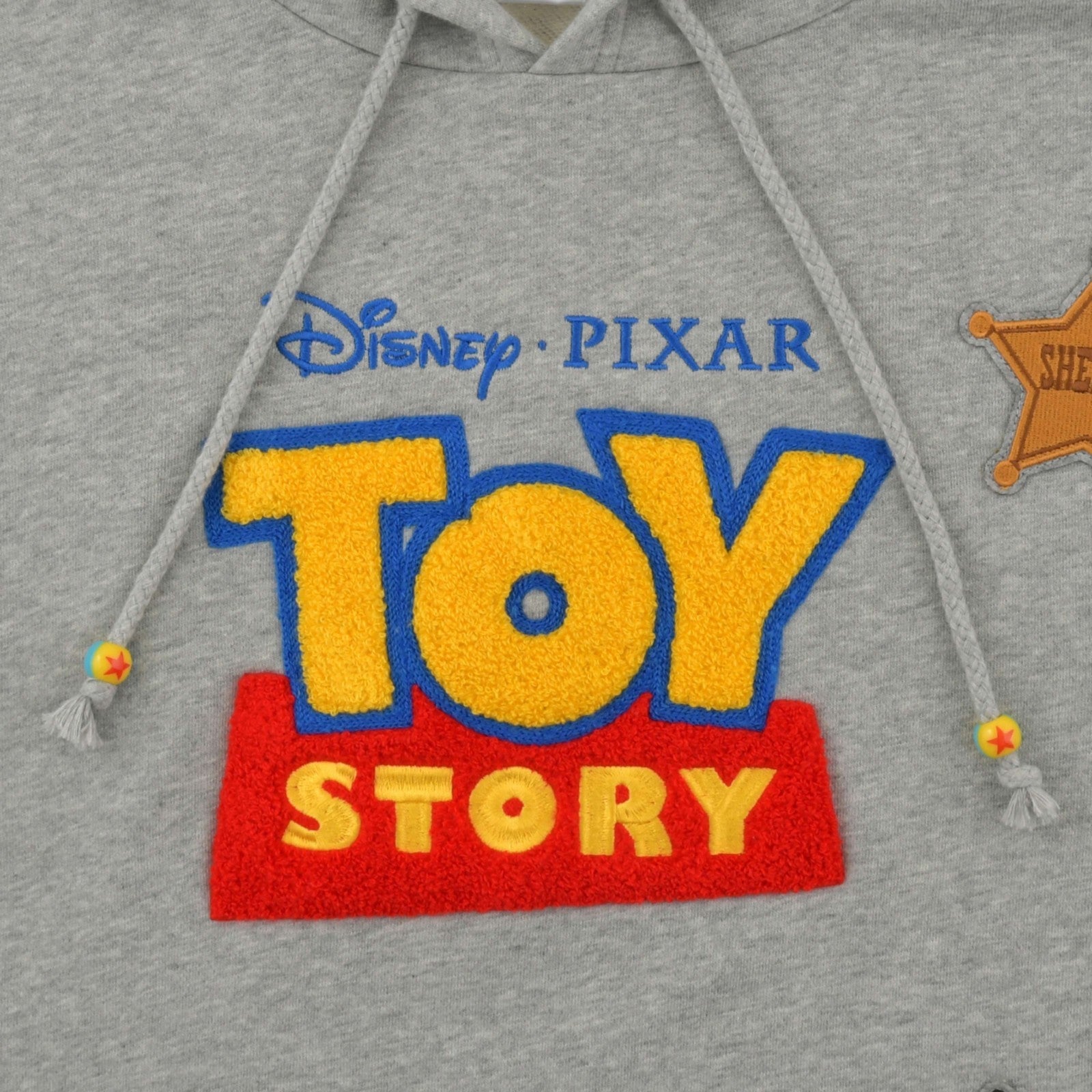 Japan Tokyo Disney Store Toy Story Long-Sleeve Hoodie Gray TOY STORY FASHION