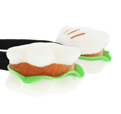Japan Tokyo Disney Resort Store Ears HeadBand Hat Cap Sandwiches Food Mickey Pao