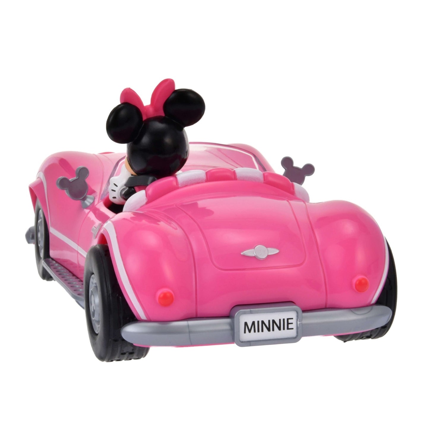 Japan Tokyo Disney Store Minnie Remote Control Toy Car Light Up & Sound Roadster