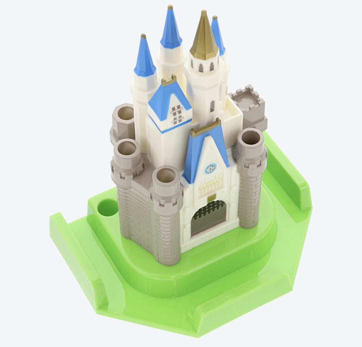 Japan Tokyo Disney Resort Cinderella Castle Pen Stand Memo ball pen Figure