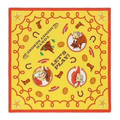Japan Tokyo Disney Resort Toy Story 5 Bandana Scarf