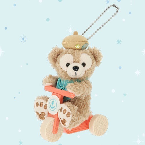 Japan Tokyo Disney Resort Find Your Beautiful Blue Plush Toy Charm Duffy