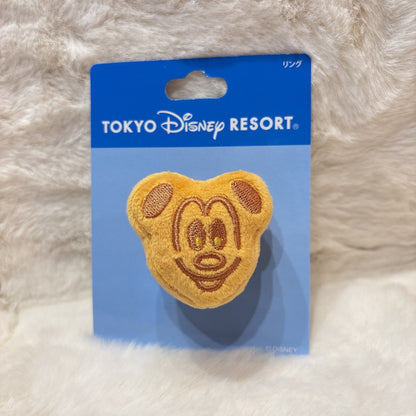Japan Tokyo Disney Resort Ring Plush Mickey Waffle Accessory 2024 New!!