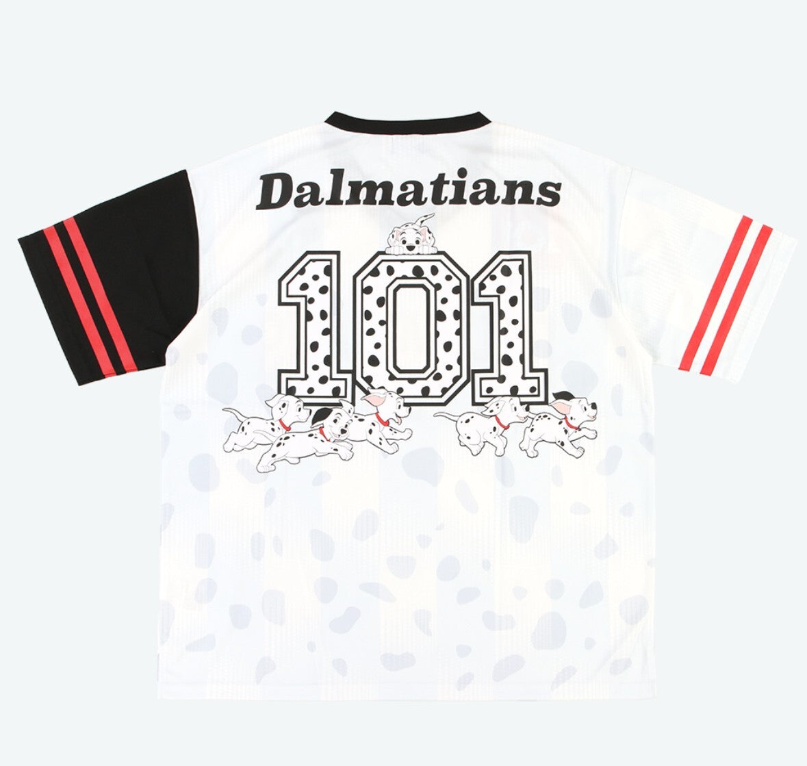 Japan Tokyo Disney Resort T-shirt M-L Size Big Silhouette 101Dalmatians