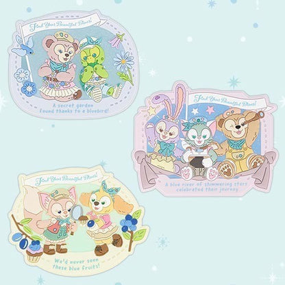 Japan Tokyo Disney Resort Find Your Beautiful Blue Decoration Magnet Set Duffy