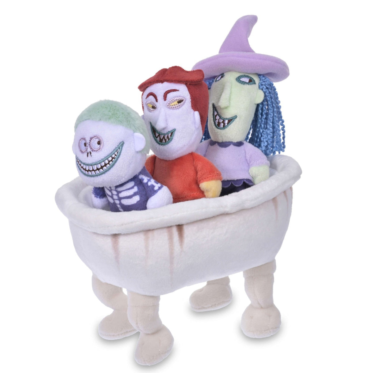 Japan Tokyo Disney Store Lock Shock Barrel Plush Toy stanDs Nightmare Christmas