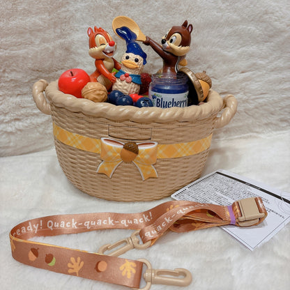 Japan Tokyo Disney Chip & Dale Donald Peanuts Popcorn Bucket  2025