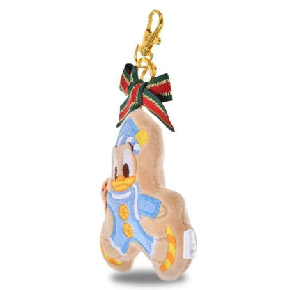 '+Japan Tokyo Disney Store Donald Duck Plush Toy Keychain Christmas Cookies 2025