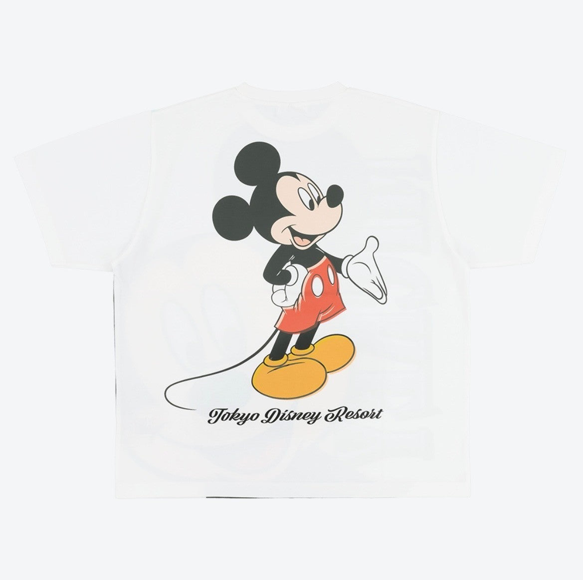 Japan Tokyo Disney Resort Mickey T-shirt Oversized Fit Unisex One Size 2026