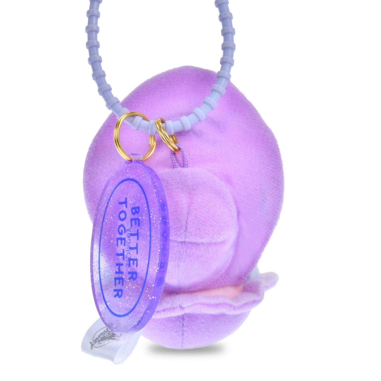 Japan Tokyo Disney Store Young Oyster  Plush Keychain Bright BABY OYSTERS Alice