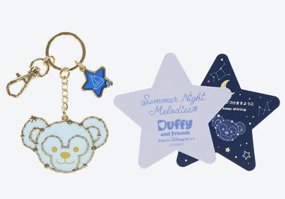 Japan Tokyo Disney Sea Duffy Lina Stella Lou Olu Summer Night Keychain complete
