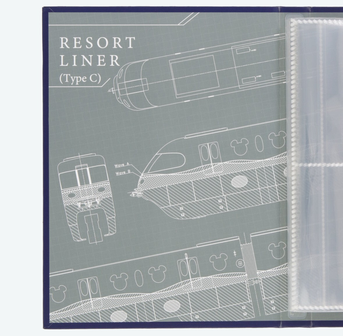 Japan Tokyo Disney Resort Disney Resort Line Ticket Collection Book Card Case