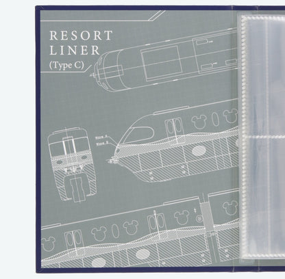 Japan Tokyo Disney Resort Disney Resort Line Ticket Collection Book Card Case