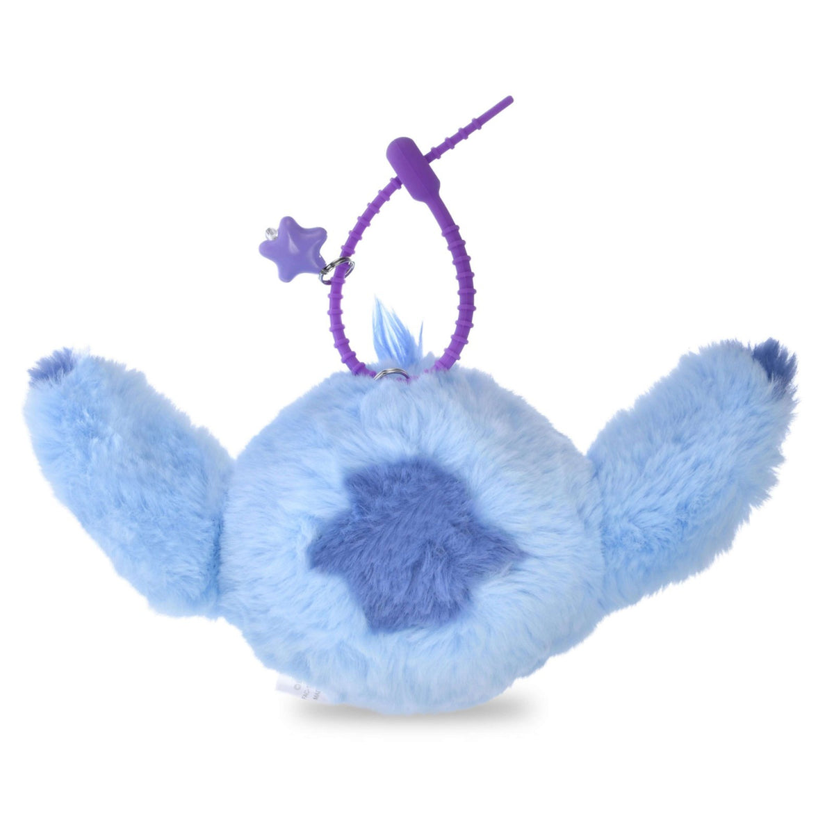 Japan Tokyo Disney Store Stitch Plush Keychain FUWAMOKO FACE