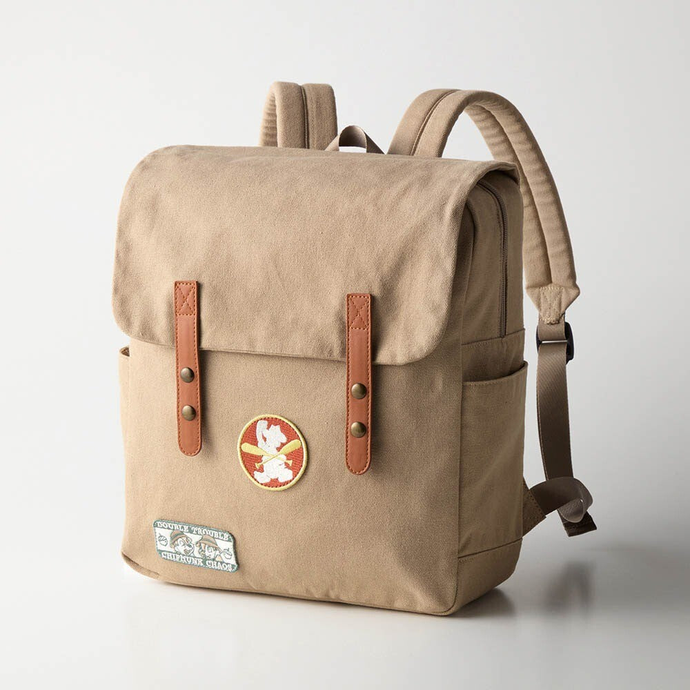 Japan Disney Fantasy Shop Bellemaison Donald & Chip & Dale Embroidered Backpack