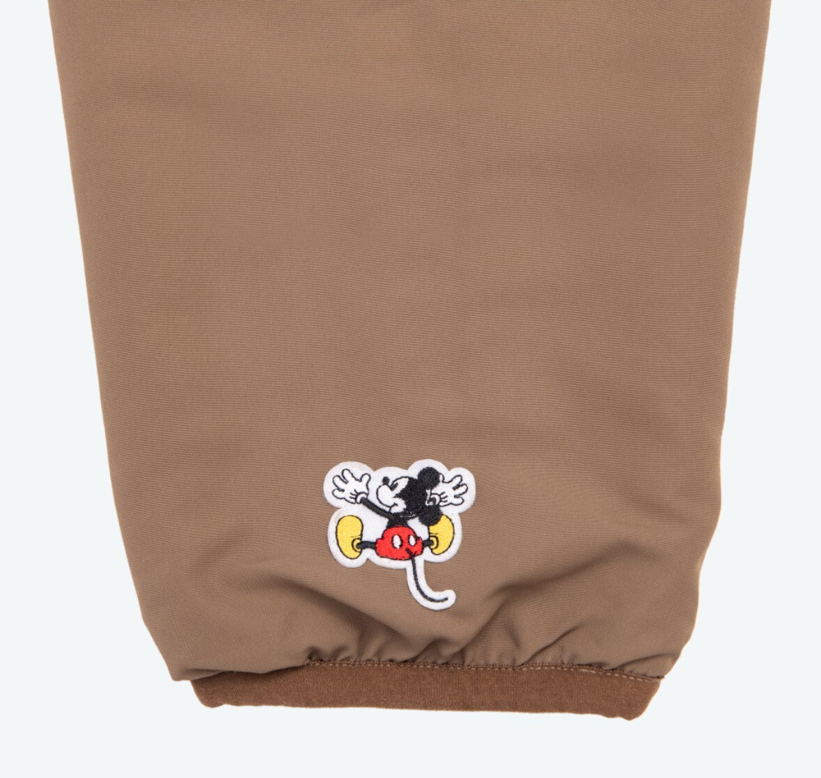Japan Tokyo Disney Resort Mickey Reversible  Blouson Jacket Coat White Brown L