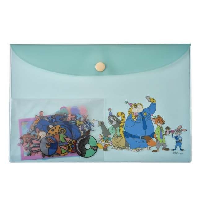 '+Japan Tokyo Disney Store Zootopia Stickers in Case 10th Anniversary Collection