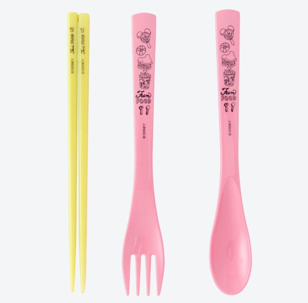 Japan Tokyo Disney Resort Lunch Cutlery Set Japanese Tableware Limited 2025