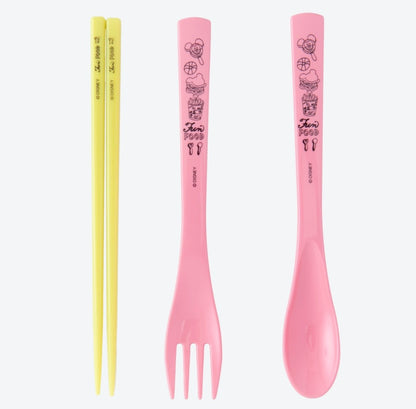 Japan Tokyo Disney Resort Lunch Cutlery Set Japanese Tableware Limited 2025