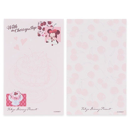 Japan Tokyo Disney Resort Memo Set With the Cherry on Top Minnie