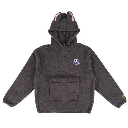 Japan Tokyo Disney Resort Ears Lost Kids Peter Pan Hoodie Gray Fantasy Springs