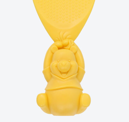 Japan Tokyo Disney Resort Winnie the Pooh Rice scoop Yellow *Self-supporting!