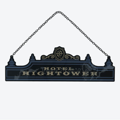 Japan Tokyo Disney Resort Tower of Terror Light Up Sign Plate Limited 2025