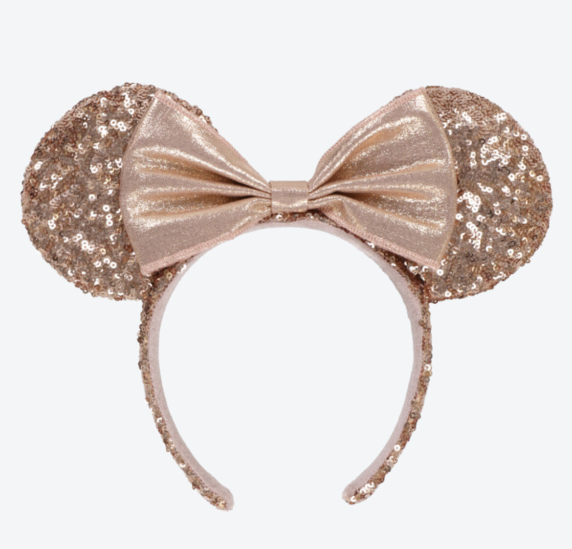 Japan Tokyo Disney Resort Store Ears HeadBand Hat Sequin pink