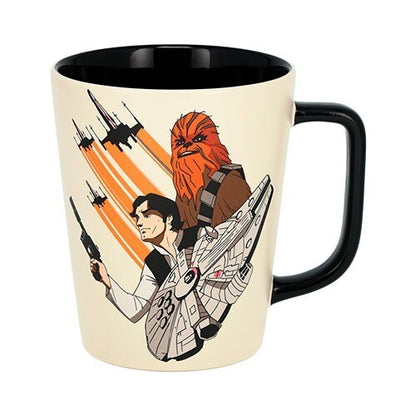 Japan Tokyo Disney Resort Mug Star Wars Han Solo and Chewbacca