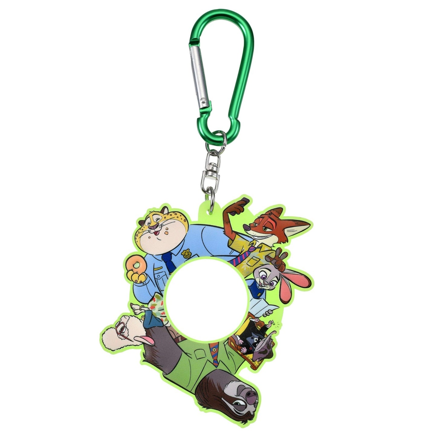 Japan Tokyo Disney Store Zootopia  Water Bottle Holder Carabiner Key Chain Fes