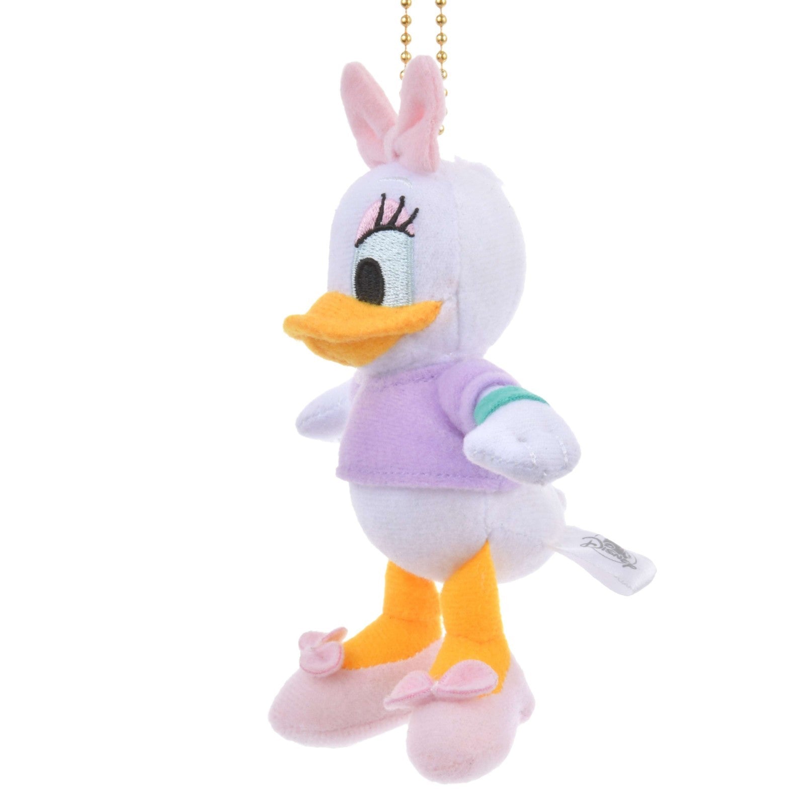Japan Tokyo Disney Store Daisy Duck Plush Toy Keychain Mini JAPAN STYLE