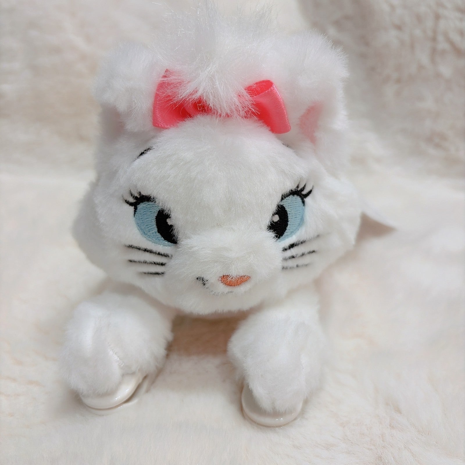 Japan Tokyo Disney Resort The Aristocats Marie Plush Toy Shoulder Clip Keychain