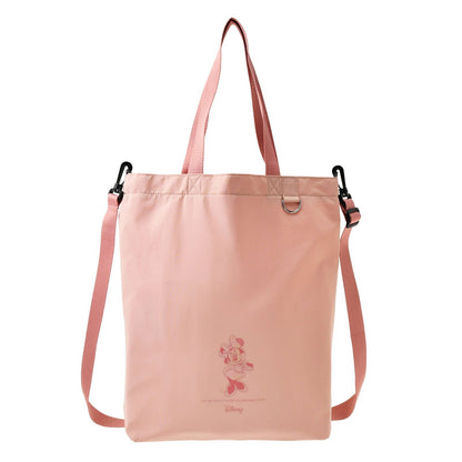 Japan Tokyo Disney Store Minnie Mouse Tote Bag D-Ring 2WAY TOTE BAG Collection