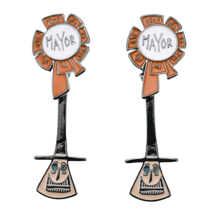Japan Tokyo Disney Store Mayor Swinging Earrings Nightmare Before Christmas