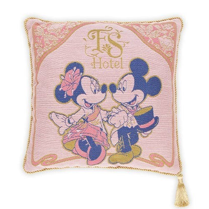 Japan Tokyo Disney Resort Cushion Mickey Minnie Fantasy Springs Hotel