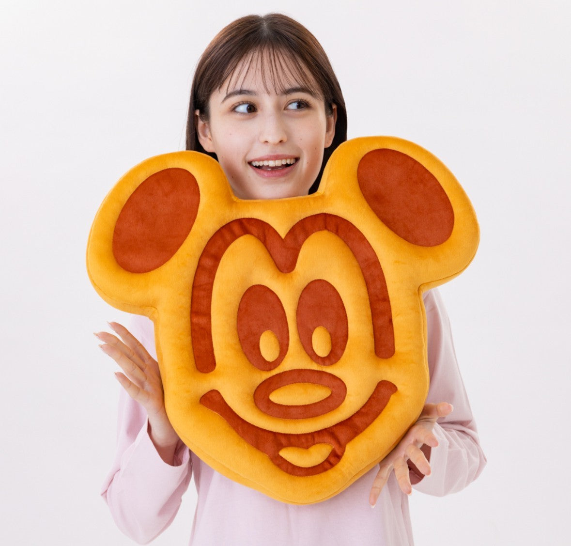 Japan Tokyo Disney Resort limited Mickey Great American Waffle Company Cushion