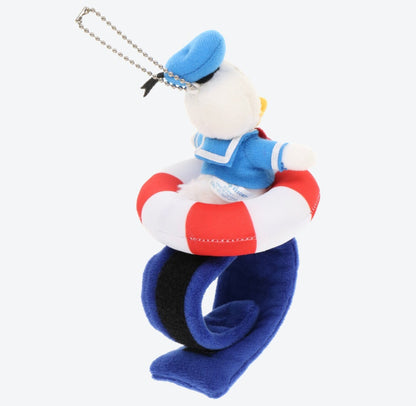 Japan Tokyo Disney Resort Donald Duck Plush Toy Keychain Band limited