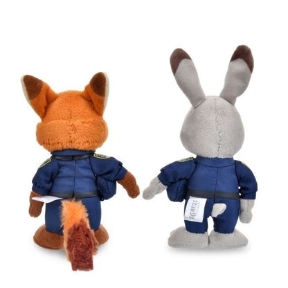 '+Japan Tokyo Disney Store Judy Hopps & Nick Wilde Plush Toy stanDs Zootopia 2