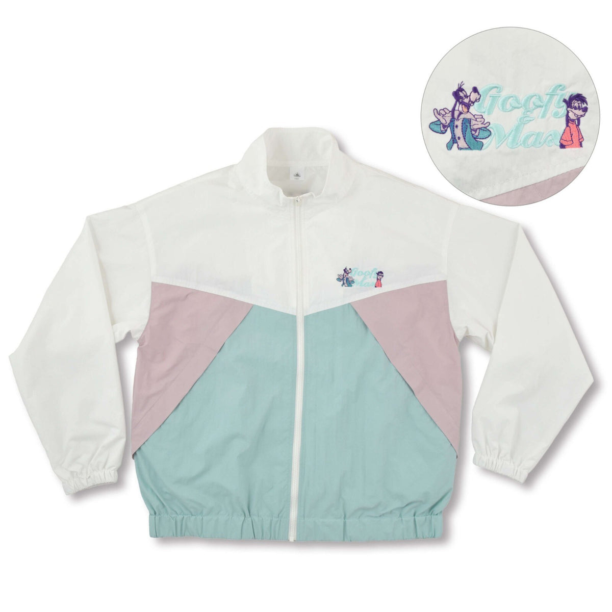 '+Japan Tokyo Disney Store Goofy & Max Windbreaker Jacket GOOFY BIRTHDAY