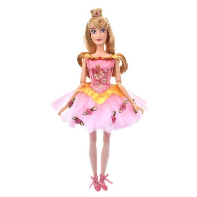Japan Tokyo Disney Store Aurora Doll Figure Set Ballet Sleeping Beauty