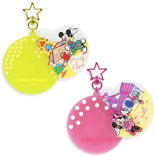 Japan Tokyo Disney Resort 43rd Anniversary Opening ToonTown Keychain Set