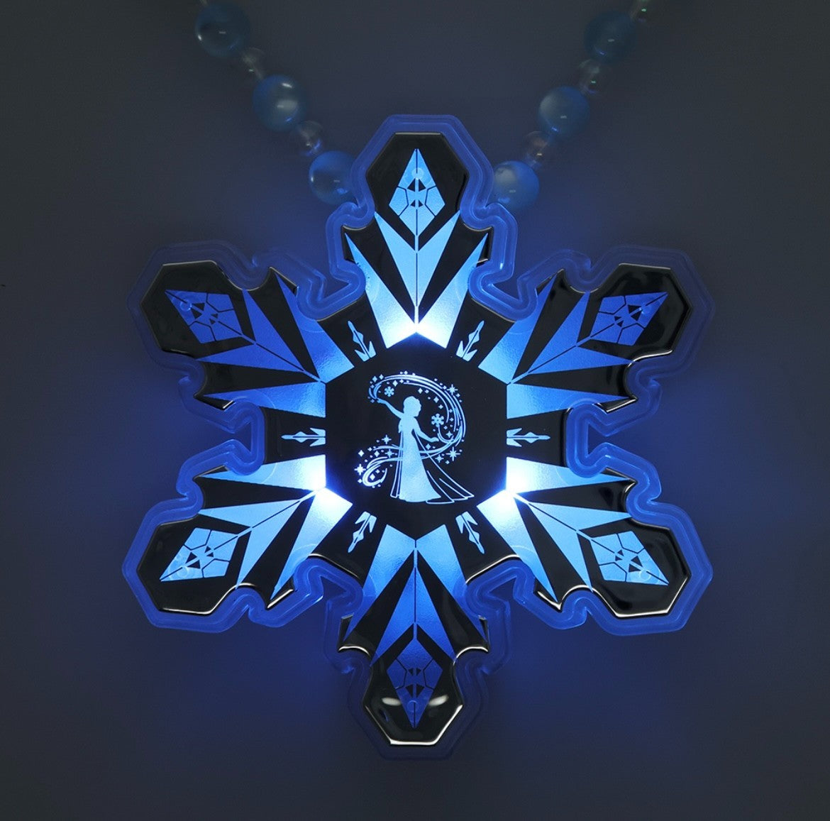 Japan Tokyo Disney Resort Frozen Light Up Toy Elsa Let It Go Pendant 2025