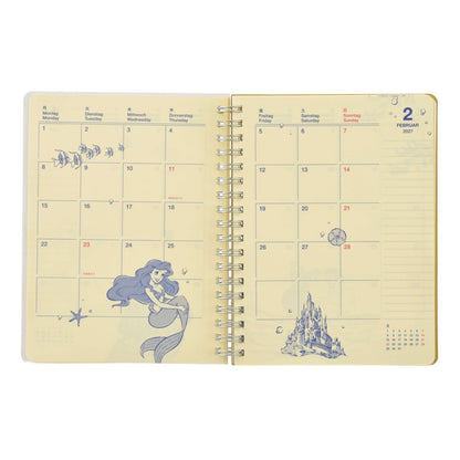 Japan Tokyo Disney Store Little Mermaid Ariel Delfonics Rollbahn Diary L 2027