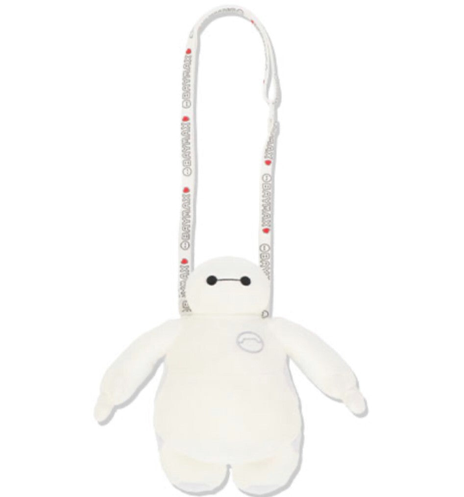 Japan Tokyo Disney Resort Big Hero 6 Baymax Plush Shoulder Bag 2023