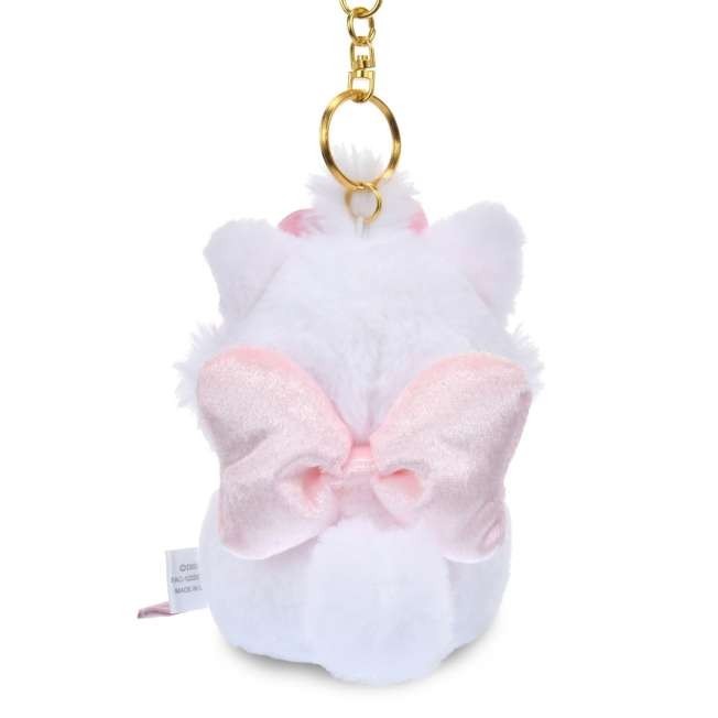 '+Japan Tokyo Disney Store Aristocats Marie Plush Toy Keychain Ball of Yarn MOVE