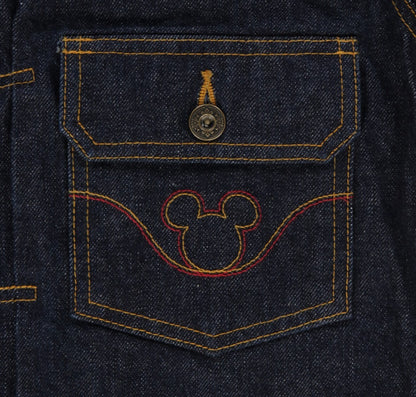 Japan Tokyo Disney Resort Mickey  Blouson Jacket Coat Denim jacket Western