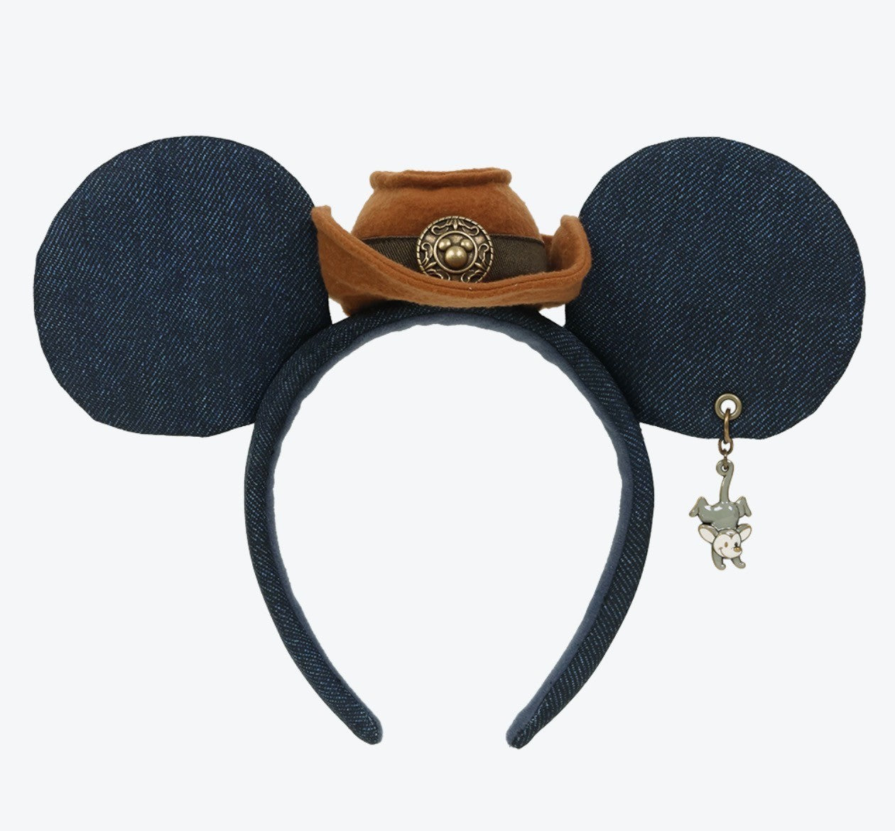 Japan Tokyo Disney  Resort Mickey Western Ears Headband Cap 2025 Denim