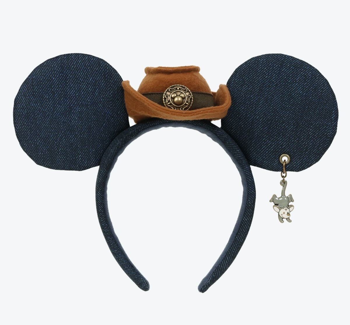 Japan Tokyo Disney  Resort Mickey Western Ears Headband Cap 2025 Denim
