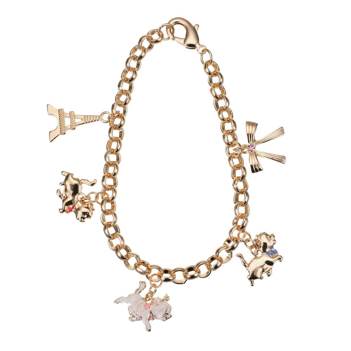 Japan Tokyo Disney Store Berlioz Toulouse Marie Bag Charm Chain FASHION CHARM